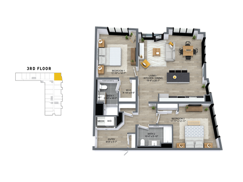 1744 N Western Ave Studio-3 Beds Apartment for Rent - Photo Gallery 71